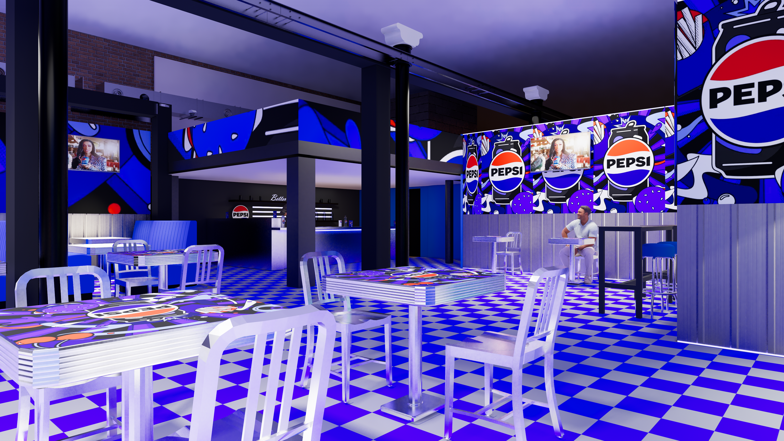 Pepsi Diner: 125th Anniversary — Familiar Stranger